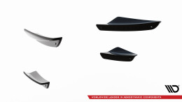 Stoßstangen Flaps Wings vorne Canards passend für Audi A3 S-Line Limousine / S3 Limousine 8Y Facelift