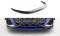 Cup Spoilerlippe Front Ansatz V.1 passend für Audi A3 S-Line Limousine / S3 Limousine 8Y Facelift schwarz Hochglanz