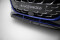 Cup Spoilerlippe Front Ansatz V.3 passend für Audi A3 S-Line Limousine / S3 Limousine 8Y Facelift schwarz Hochglanz