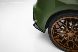 Street+ Heck Ansatz Flaps V.1 passend für Audi S3 Sportback 8Y FL schwarz Hochglanz