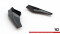 Heck Ansatz Flaps Diffusor V.1 passend für Audi S3 Sportback Facelift schwarz Hochglanz