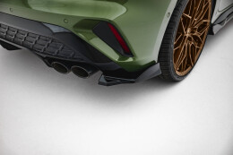 Street+ Heck Ansatz Flaps V.2 passend für Audi S3 Sportback 8Y FL schwarz Hochglanz