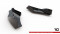 Heck Ansatz Flaps Diffusor V.2 passend für Audi S3 Sportback Facelift schwarz Hochglanz