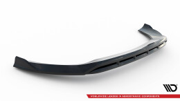 Cup Spoilerlippe Front Ansatz passend für Mercedes-Benz V AMG-Line W447 Facelift 2 schwarz Hochglanz
