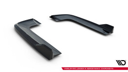 Heck Ansatz Flaps Diffusor V.3 für Mercedes V-Klasse AMG-Line W447 FL schwarz Hochglanz