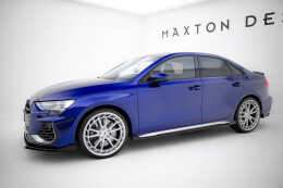 Seitenschweller Flaps passend für Audi S3 / A3 S-line 8Y Facelift FLAPS HOCHGLANZ