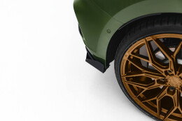 Hintere Seiten Flaps passend für Audi S3 Sportback 8Y FL schwarz Hochglanz