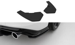 Street Pro Heck Ansatz Flaps Diffusor V.2 für Volkswagen Golf GTI Mk8 schwarz