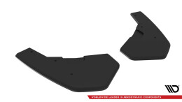 Street Pro Heck Ansatz Flaps Diffusor V.2 passend für VW Golf GTI Mk8 SCHWARZ