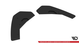 Street Pro Heck Ansatz Flaps Diffusor V.2 passend für VW Golf GTI Mk8 SCHWARZ