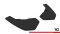 Street Pro Heck Ansatz Flaps Diffusor V.2 passend für VW Golf GTI Mk8 SCHWARZ