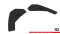 Street Pro Heck Ansatz Flaps Diffusor V.2 passend für VW Golf GTI Mk8 SCHWARZ