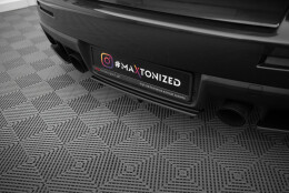 Street Pro Heckschürze Heck Ansatz Diffusor passend für Mitsubishi Lancer EVO X ROT