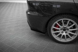 Street Pro Heck Ansatz Flaps Diffusor passend für Mitsubishi Lancer EVO X ROT