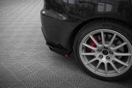 Street Pro Heck Ansatz Flaps Diffusor passend für Mitsubishi Lancer EVO X SCHWARZ+ HOCHGLANZ FLAPS