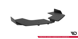 Street Pro Heck Ansatz Flaps Diffusor passend für Mitsubishi Lancer EVO X SCHWARZ+ HOCHGLANZ FLAPS