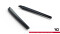 Heck Ansatz Flaps Diffusor V.2 passend für Audi A6 S-line Avant C7 schwarz Hochglanz