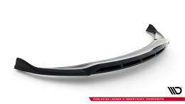Cup Spoilerlippe Front Ansatz V.1 passend für Tesla Model 3 Performance Mk1 Facelift schwarz Hochglanz