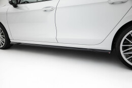 Seitenschweller Ansatz Cup Leisten passend für VW Passat B9 schwarz Hochglanz
