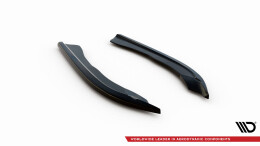 Heck Ansatz Flaps Diffusor V.5 passend für BMW 4er M440i G22 / G23 / G22 Facelift / G23 Facelift schwarz Hochglanz