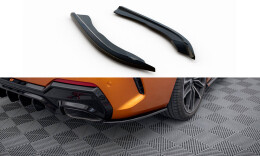 Street+ Heck Ansatz Flaps V.5 passend für BMW 4er M440i G22 / G23 / G22 FL / G23 FL schwarz Hochglanz