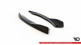 Heck Ansatz Flaps Diffusor V.6 passend für BMW 4er M440i G22 / G23 / G22 Facelift / G23 Facelift schwarz Hochglanz