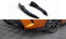 Heck Ansatz Flaps Diffusor V.6 passend für BMW 4er M440i G22 / G23 / G22 Facelift / G23 Facelift schwarz Hochglanz