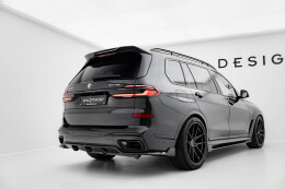 Prepreg Carbon Fiber Heck Ansatz Diffusor für BMW X7 M-Paket G07 Facelift (version mitout towbar)
