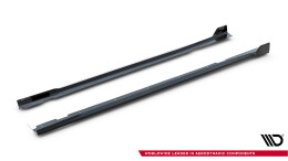Prepreg Carbon Fiber Seitenschweller passend für BMW X7 M-Paket G07 Facelift