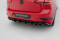 Heck Ansatz Diffusor passend für VW Golf R Hatchback R Mk7 Facelift schwarz Hochglanz