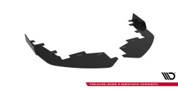 Front Stoßstange Flaps passend für Mitsubishi Lancer EVO X FLAPS HOCHGLANZ