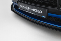 Street Pro Cup Spoilerlippe Front Ansatz passend für Ford Mustang GT Mk7 SCHWARZ