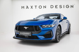 Street Pro Cup Spoilerlippe Front Ansatz passend für Ford Mustang GT Mk7 SCHWARZ