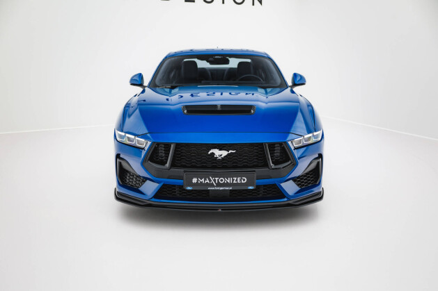 Street Pro Cup Spoilerlippe Front Ansatz passend für Ford Mustang GT Mk7 ROT