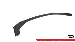 Street Pro Cup Spoilerlippe Front Ansatz passend für Ford Mustang GT Mk7 SCHWARZ+ HOCHGLANZ FLAPS