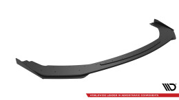 Street Pro Spoilerlippe Front Ansatz + Flaps passend für Ford Mustang GT Mk7 schwarz Hochglanz