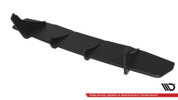 Street Pro Heckschürze Heck Ansatz Diffusor passend für Ford Mustang GT Mk7 SCHWARZ-ROT