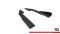 Street Pro Heck Ansatz Flaps Diffusor passend für Ford Mustang GT Mk7 SCHWARZ+ HOCHGLANZ FLAPS