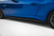 Street Pro Seitenschweller Ansatz Cup Leisten passend für Ford Mustang GT Mk7 SCHWARZ