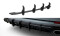 Street Pro Heckschürze Heck Ansatz Diffusor passend für Audi S8 D5 Facelift SCHWARZ