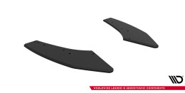 Street Pro Heck Ansatz Flaps Diffusor für Audi S3 Limousine 8Y Facelift SCHWARZ