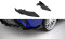 Street Pro Heck Ansatz Flaps Diffusor passend für Audi S3 Limousine 8Y Facelift ROT+ HOCHGLANZ FLAPS