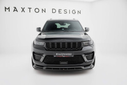 Cup Spoilerlippe Front Ansatz für Jeep Grand Cherokee Trailhawk Mk5 schwarz Hochglanz