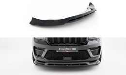 Cup Spoilerlippe Front Ansatz für Jeep Grand Cherokee Trailhawk Mk5 schwarz Hochglanz