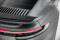 Heck Spoiler Aufsatz Abrisskante für Porsche 911 Turbo S Sport Paket 992 schwarz Hochglanz