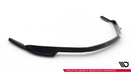 Cup Spoilerlippe Front Ansatz für Porsche 911 Turbo S Sport Paket 992 schwarz Hochglanz