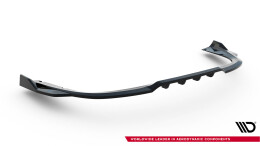 Street+ Mittlerer Diffusor RACE Heck Ansatz passend für Porsche 911 Turbo S Sport Package 992 schwarz Hochglanz