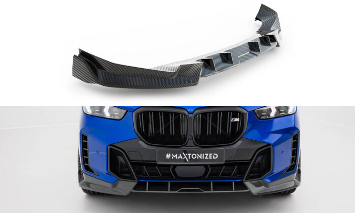 Prepreg Carbon Fiber Cup Spoilerlippe Front Ansatz passend für BMW X5 M-Paket G05 Facelift