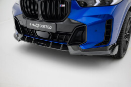 Carbon Cup Spoilerlippe Front Ansatz für BMW X5 M-Paket G05 FL