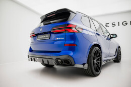 Prepreg Carbon Fiber Heck Ansatz Diffusor passend für BMW X5 M-Paket G05 Facelift